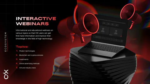 Interactive webinars