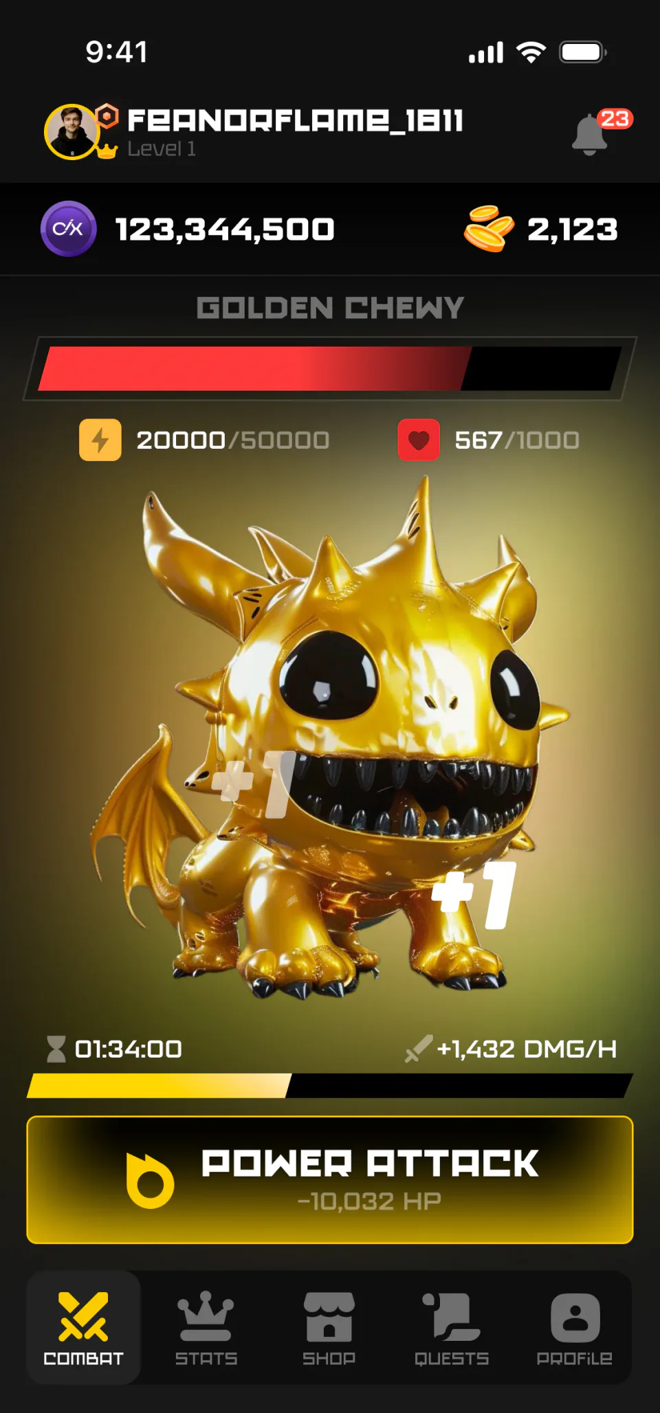 Золотое существо Golden Chewy