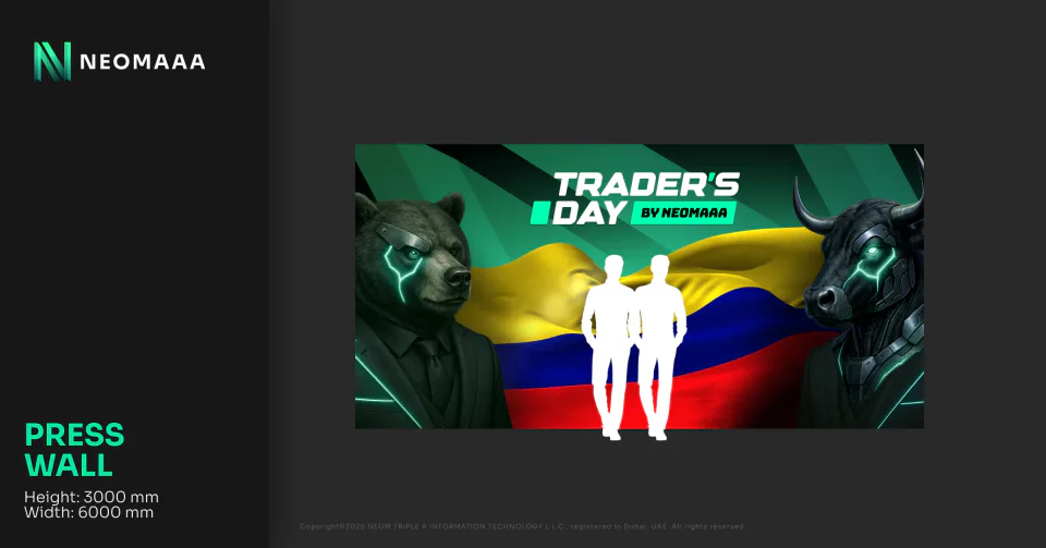 Мерч и носители мероприятия Trader's Day