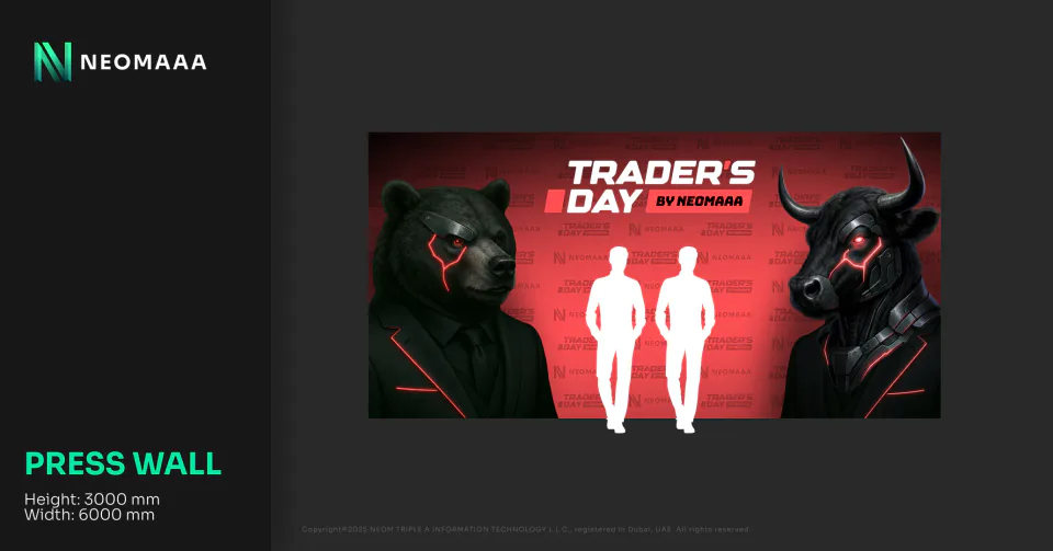 Мерч и носители мероприятия Trader's Day
