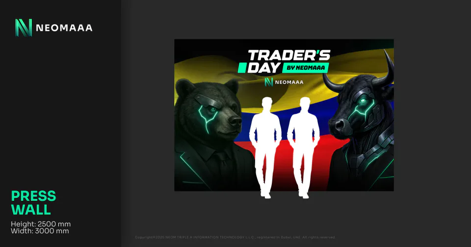 Мерч и носители мероприятия Trader's Day